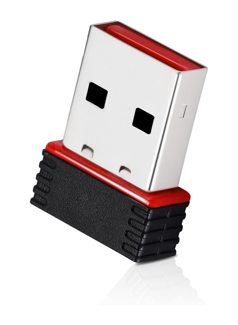 سوق النجوم محول واي فاي لاسلكي USB صغير 150 ميجابت في الثانية USB 2.0 802.11b/g/b 2.4 جيجا هرتز LAN جهاز استقبال محول شبكة الإنترنت - Image 1